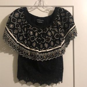 ONCE WORN Anthropologie off the shoulder top